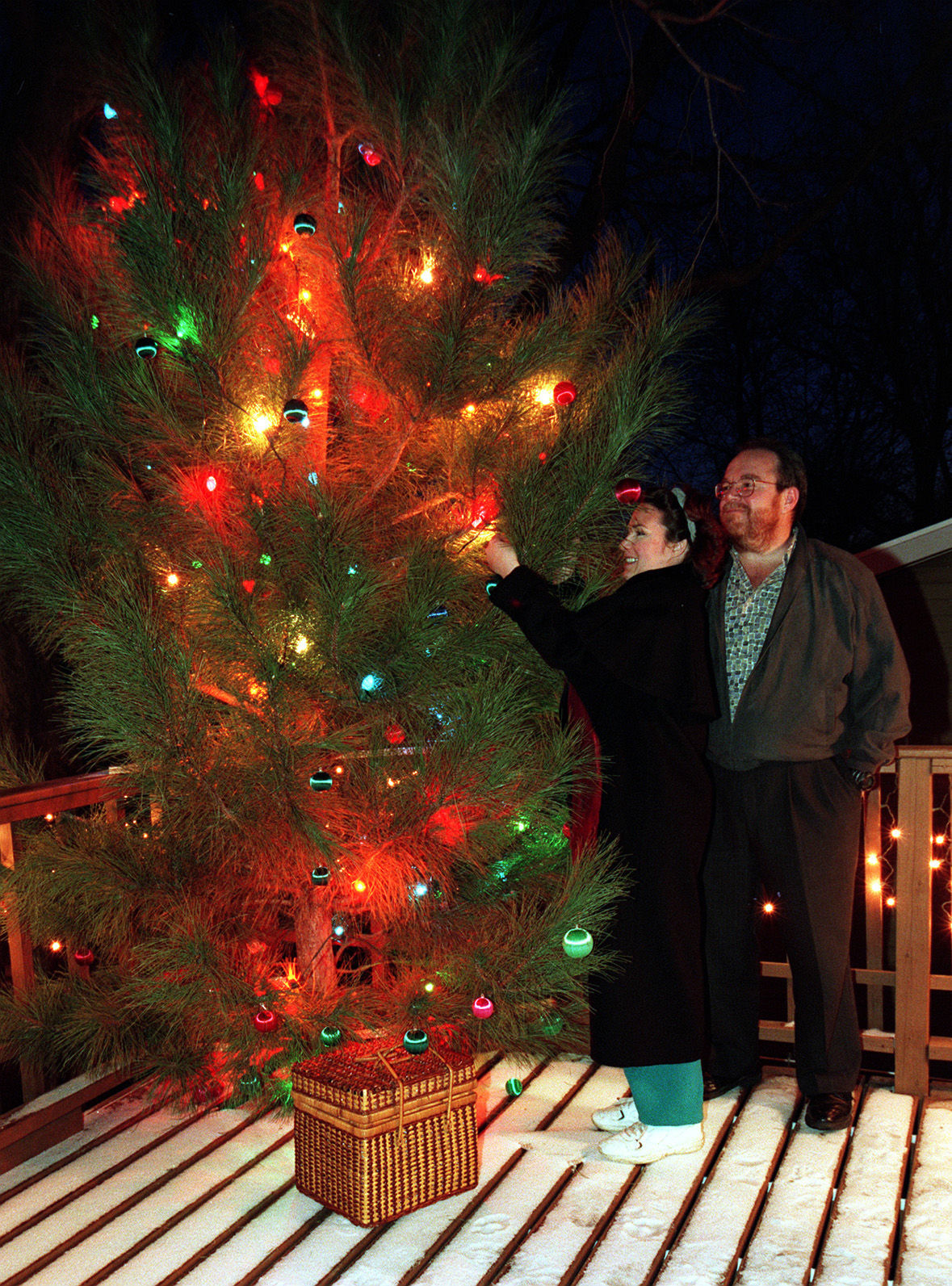 Couple makes tree search a yearly event